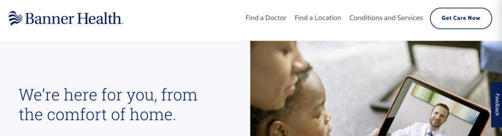 modernizing consumer engagement in healthcare - banner health website